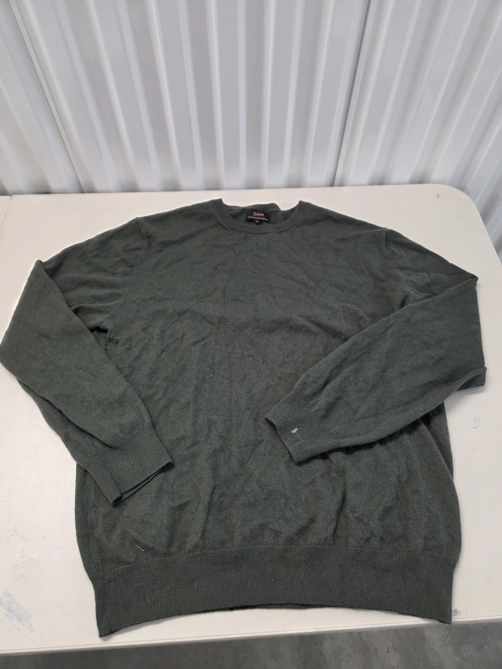Quince Mongolian Cashmere Sweater Men's Size XL